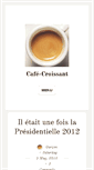 Mobile Screenshot of cafecroissant.fr